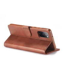 Load image into Gallery viewer, LC.IMEEKE Calf Texture Horizontal Flip Leather Case, with Holder &amp; Card Slots &amp; Wallet &amp; Photo Frame, For Samsung Galaxy S20 FE 5G / S20 Lite