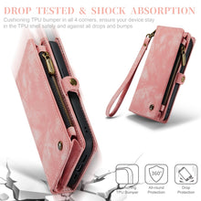 Load image into Gallery viewer, CaseMe-008 Detachable Multifunctional Horizontal Flip Leather Case with Card Slot &amp; Holder &amp; Zipper Wallet &amp; Photo Frame, For iPhone 12 / 12 Pro, For iPhone 12 Pro Max, For iPhone 12 mini