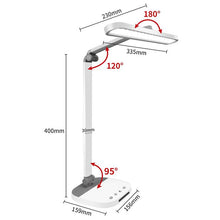Load image into Gallery viewer, Foldable LED No Flicker AA Grade Eye Protection Study Desk Lamp