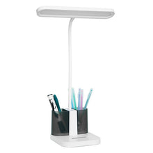 Load image into Gallery viewer, Double Pen Holder USB Rechargeable LED Study Desk Lamp