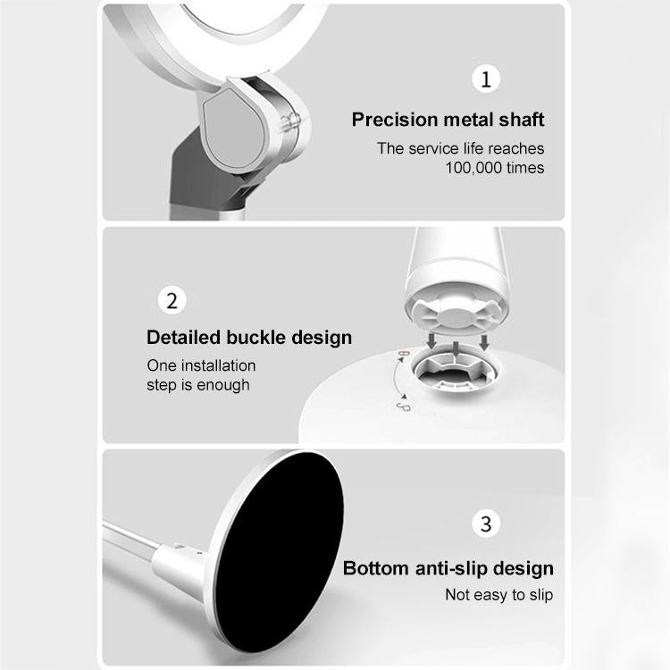 LED Natural Light AA Grade Eye Protection Foldable Study Desk Lamp