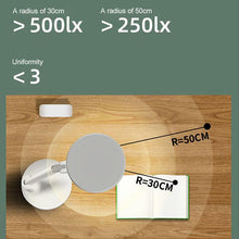 Load image into Gallery viewer, LED Natural Light AA Grade Eye Protection Foldable Study Desk Lamp