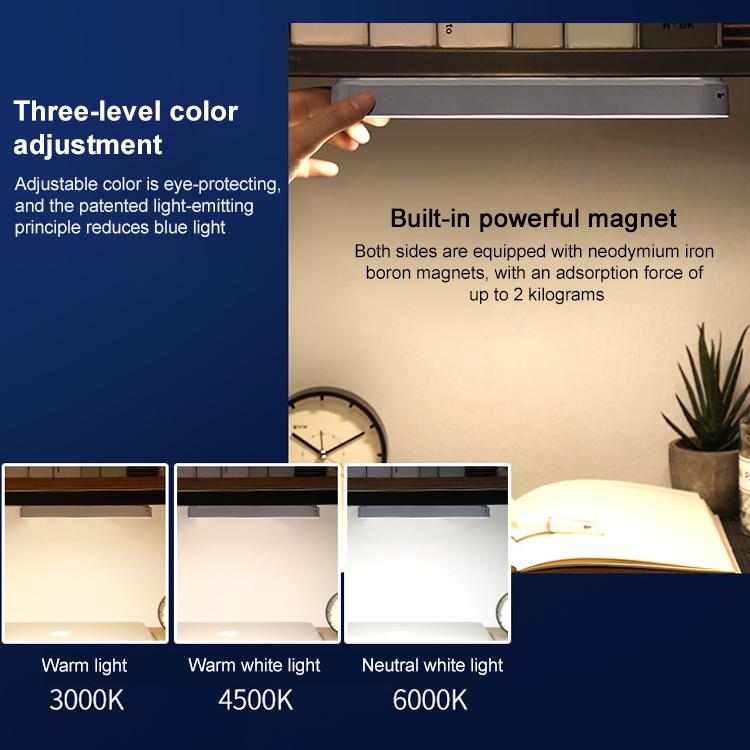 LED Wall Mounted Light USB Charging Dimming Emergency Lamp