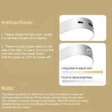 Load image into Gallery viewer, LED Wall Mounted Light USB Charging Dimming Emergency Lamp