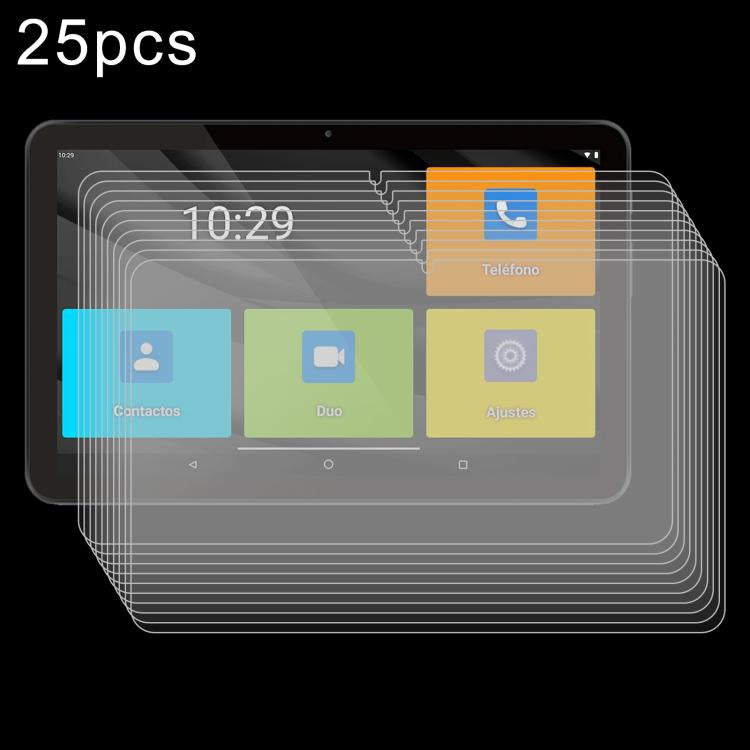 25pcs 9H 0.3mm Explosion-proof Tempered Glass Film, For SPC Gravity 3 4G Senior Edition, For SPC Gravity 4 10.35 inch, For SPC Gravity 4G 2nd Gen 10.1 inch, For SPC Gravity 5 11 inch, For SPC Gravity 5 Pro 11 inch, For SPC Gravity 5 SE 10.1 inch       ...