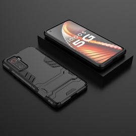 PC + TPU Shockproof Protective Case with Holder, For Vivo iQOO 5 5G, For OPPO F17 Pro, For OnePlus 8T, For Huawei Y9a, For Vivo Y20, For OPPO Realme X7, For OPPO Realme X7 Pro, For OPPO Realme 7, For OPPO Realme 7 Pro, For OPPO Reno4 SE                ...