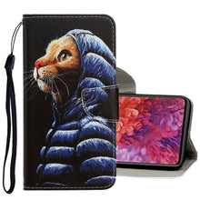 Load image into Gallery viewer, 3D Colored Drawing Horizontal Flip PU Leather Case with Holder &amp; Card Slots &amp; Wallet, For Samsung Galaxy S20 FE 5G / S20 Lite