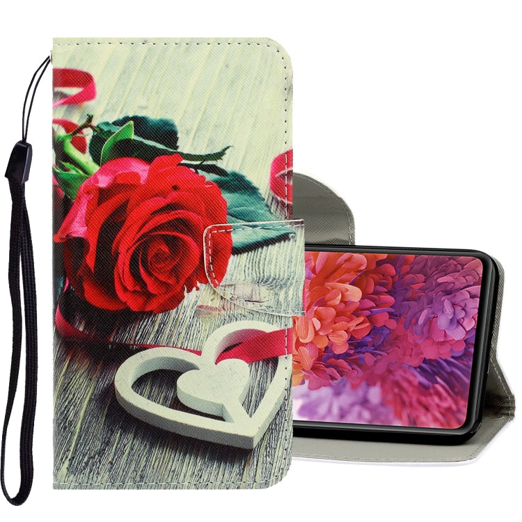 3D Colored Drawing Horizontal Flip PU Leather Case with Holder & Card Slots & Wallet, For Samsung Galaxy S20 FE 5G / S20 Lite