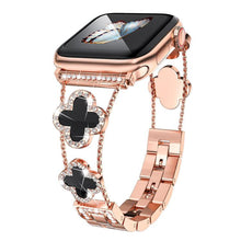 Load image into Gallery viewer, xDfind Four-leaf Clover Diamond Metal Watch Band