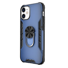 Load image into Gallery viewer, Magnetic Frosted PC + Matte TPU Shockproof Case with Ring Holder, For iPhone 12 Pro Max, For iPhone 12 / 12 Pro, For iPhone 12 mini
