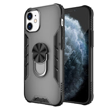 Load image into Gallery viewer, Magnetic Frosted PC + Matte TPU Shockproof Case with Ring Holder, For iPhone 12 Pro Max, For iPhone 12 / 12 Pro, For iPhone 12 mini