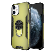 Load image into Gallery viewer, Magnetic Frosted PC + Matte TPU Shockproof Case with Ring Holder, For iPhone 12 Pro Max, For iPhone 12 / 12 Pro, For iPhone 12 mini