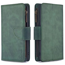 Load image into Gallery viewer, Skin Feel Detachable Magnetic Zipper Horizontal Flip PU Leather Case with Multi-Card Slots &amp; Holder &amp; Wallet &amp; Photo Frame &amp; Lanyard, For Samsung Galaxy Note20 Ultra, For Samsung Galaxy Note20, For iPhone 12 Pro Max