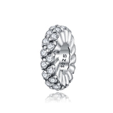Load image into Gallery viewer, S925 Sterling Silver Shining Winter Zircon Beads DIY Bracelet Necklace Accessories, Shining Winter