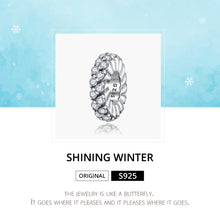 Load image into Gallery viewer, S925 Sterling Silver Shining Winter Zircon Beads DIY Bracelet Necklace Accessories, Shining Winter