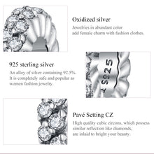 Load image into Gallery viewer, S925 Sterling Silver Shining Winter Zircon Beads DIY Bracelet Necklace Accessories, Shining Winter