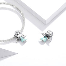 Load image into Gallery viewer, S925 Sterling Silver Snowflake Elf Girl Beads DIY Bracelet Necklace Accessories, Elf Girl