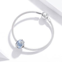Load image into Gallery viewer, S925 Sterling Silver Crystal Snowflake Beads DIY Bracelet Necklace Accessories, Snowflake