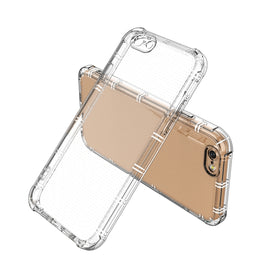Straight Edge Dual Bone-bits Shockproof TPU Clear Case, For iPhone 6 / 6s, For iPhone 6 Plus / 6s Plus, For iPhone 7 Plus / 8 Plus, For iPhone 11 Pro, For iPhone 11, For iPhone 12 mini, For iPhone 12, For iPhone 12 Pro, For iPhone 12 Pro Max           ...