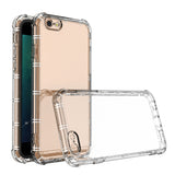 Straight Edge Dual Bone-bits Shockproof TPU Clear Case, For iPhone 6 / 6s, For iPhone 6 Plus / 6s Plus, For iPhone 7 Plus / 8 Plus, For iPhone 11 Pro, For iPhone 11, For iPhone 12 mini, For iPhone 12, For iPhone 12 Pro, For iPhone 12 Pro Max           ...