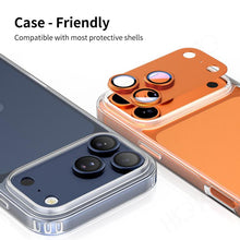Load image into Gallery viewer, XDcase Armor Full-Coverage Frosted Metal Camera Lens Ring Film, For iPhone 17 Pro Max, For iPhone 17 Pro