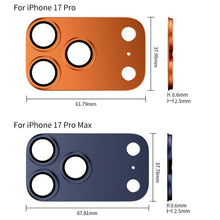 Load image into Gallery viewer, XDcase Armor Full-Coverage Frosted Metal Camera Lens Ring Film, For iPhone 17 Pro Max, For iPhone 17 Pro