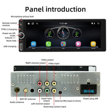 Load image into Gallery viewer, F6021 6.86 inch IPS Screen Car 1Din MP5 Player Support CarPlay &amp; Android Auto, F6021