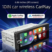 Load image into Gallery viewer, F6021 6.86 inch IPS Screen Car 1Din MP5 Player Support CarPlay &amp; Android Auto, F6021