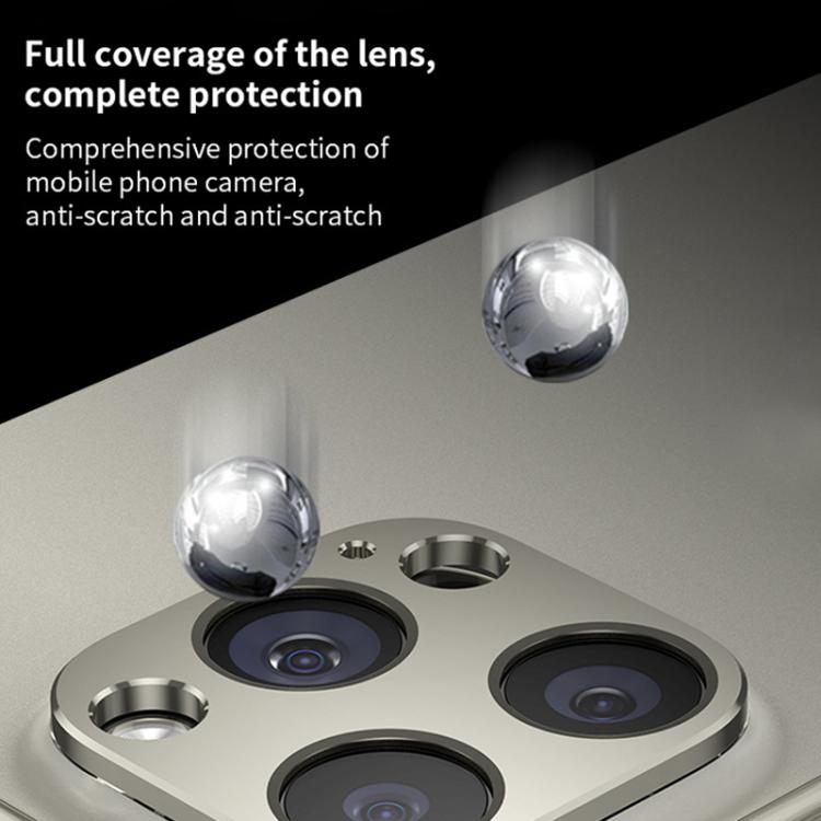 XDcase Titanium Alloy Hollow Camera Lens Protector, For iPhone 16 Pro / 16 Pro Max