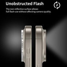 Load image into Gallery viewer, XDcase Titanium Alloy Hollow Camera Lens Protector, For iPhone 16 Pro / 16 Pro Max
