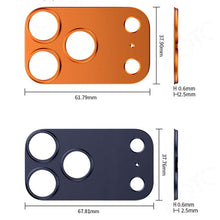 Load image into Gallery viewer, XDcase Titanium Alloy Hollow Camera Lens Protector, For iPhone 17 Pro Max, For iPhone 17 Pro
