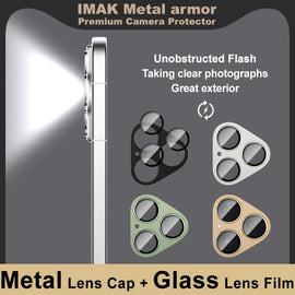 IMAK Metal Armor Premium Camera Protector Film, For Huawei Pura 80