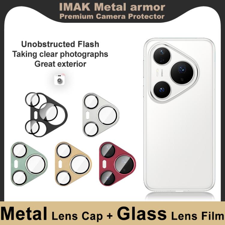 IMAK Metal Armor Premium Camera Protector Film, For Huawei Pura 80 Pro / 80 Pro+ 5G