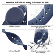 Load image into Gallery viewer, xDfind Silicone Band Style Anti-lost Tracker Protective Cover, For AirTag 2nd Gen / AirTag 1st Gen