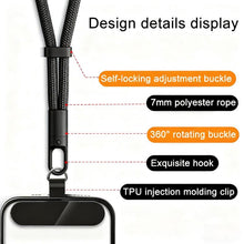 Load image into Gallery viewer, XDcase Adjustable Mobile Phone Wrist Lanyard with Gasket