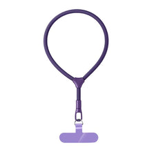 Load image into Gallery viewer, Racket Shape 7mm Polyester Rope with Gasket Adjustable Phone Wrist Lanyard