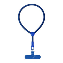 Load image into Gallery viewer, Racket Shape 7mm Polyester Rope with Gasket Adjustable Phone Wrist Lanyard