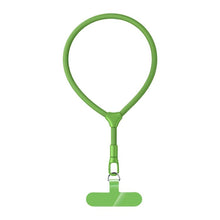Load image into Gallery viewer, Racket Shape 7mm Polyester Rope with Gasket Adjustable Phone Wrist Lanyard
