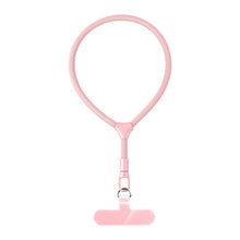Load image into Gallery viewer, Racket Shape 7mm Polyester Rope with Gasket Adjustable Phone Wrist Lanyard