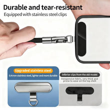 Load image into Gallery viewer, Racket Shape 7mm Polyester Rope with Gasket Adjustable Phone Wrist Lanyard