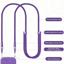 Load image into Gallery viewer, XDcase Double Buckle Adjustable Crossbody Mobile Phone Lanyard