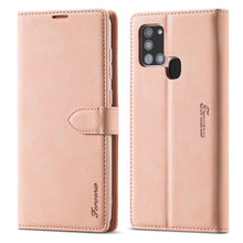Load image into Gallery viewer, Forwenw F1 Series Matte Strong Magnetism Horizontal Flip Leather Case with Holder &amp; Card Slots &amp; Wallet &amp; Photo Frame, For Samsung Galaxy A21s, For Samsung Galaxy Note 9, For Samsung Galaxy Note 10, For Samsung Galaxy Note 10+, For Samsung Galaxy Note2...