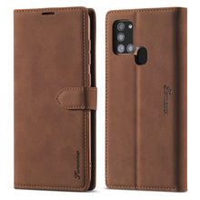Load image into Gallery viewer, Forwenw F1 Series Matte Strong Magnetism Horizontal Flip Leather Case with Holder &amp; Card Slots &amp; Wallet &amp; Photo Frame, For Samsung Galaxy A21s, For Samsung Galaxy Note 9, For Samsung Galaxy Note 10, For Samsung Galaxy Note 10+, For Samsung Galaxy Note2...
