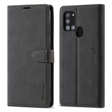 Load image into Gallery viewer, Forwenw F1 Series Matte Strong Magnetism Horizontal Flip Leather Case with Holder &amp; Card Slots &amp; Wallet &amp; Photo Frame, For Samsung Galaxy A21s, For Samsung Galaxy Note 9, For Samsung Galaxy Note 10, For Samsung Galaxy Note 10+, For Samsung Galaxy Note2...