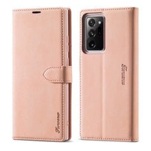 Load image into Gallery viewer, Forwenw F1 Series Matte Strong Magnetism Horizontal Flip Leather Case with Holder &amp; Card Slots &amp; Wallet &amp; Photo Frame, For Samsung Galaxy A21s, For Samsung Galaxy Note 9, For Samsung Galaxy Note 10, For Samsung Galaxy Note 10+, For Samsung Galaxy Note2...