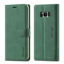 Load image into Gallery viewer, Forwenw F1 Series Matte Strong Magnetism Horizontal Flip Leather Case with Holder &amp; Card Slots &amp; Wallet &amp; Photo Frame, For Samsung Galaxy A21s, For Samsung Galaxy Note 9, For Samsung Galaxy Note 10, For Samsung Galaxy Note 10+, For Samsung Galaxy Note2...