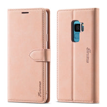 Load image into Gallery viewer, Forwenw F1 Series Matte Strong Magnetism Horizontal Flip Leather Case with Holder &amp; Card Slots &amp; Wallet &amp; Photo Frame, For Samsung Galaxy A21s, For Samsung Galaxy Note 9, For Samsung Galaxy Note 10, For Samsung Galaxy Note 10+, For Samsung Galaxy Note2...
