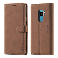 Load image into Gallery viewer, Forwenw F1 Series Matte Strong Magnetism Horizontal Flip Leather Case with Holder &amp; Card Slots &amp; Wallet &amp; Photo Frame, For Samsung Galaxy A21s, For Samsung Galaxy Note 9, For Samsung Galaxy Note 10, For Samsung Galaxy Note 10+, For Samsung Galaxy Note2...