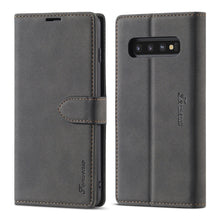 Load image into Gallery viewer, Forwenw F1 Series Matte Strong Magnetism Horizontal Flip Leather Case with Holder &amp; Card Slots &amp; Wallet &amp; Photo Frame, For Samsung Galaxy A21s, For Samsung Galaxy Note 9, For Samsung Galaxy Note 10, For Samsung Galaxy Note 10+, For Samsung Galaxy Note2...