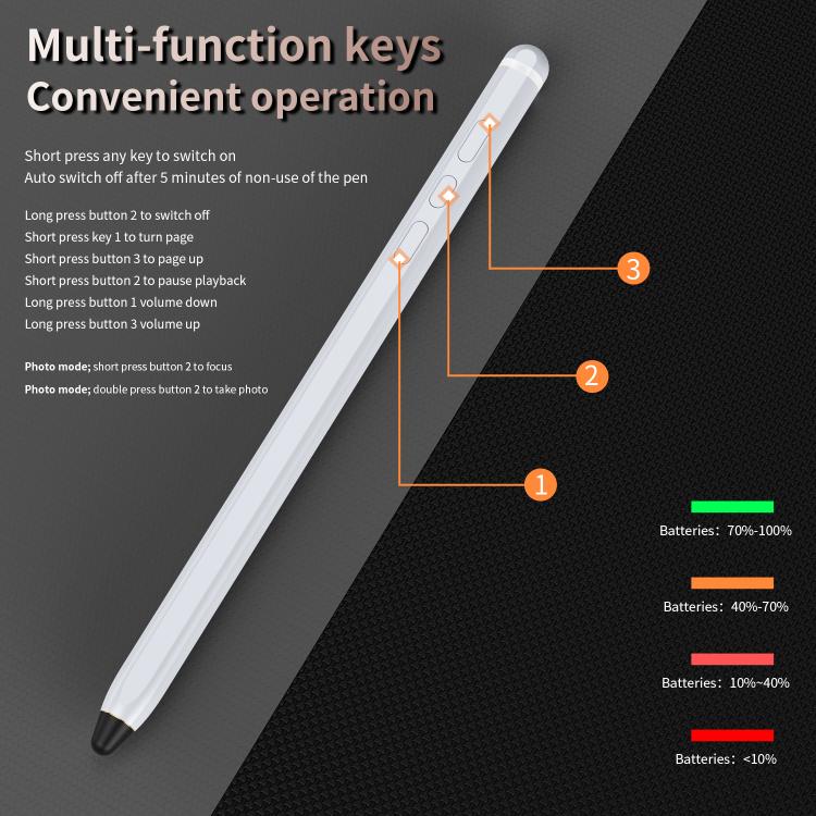 C01 Multifunctional Bluetooth Camera Magnetic Charging Stylus